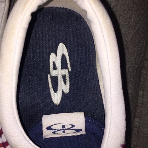 Boombah softball canvas shoe sneakers Men’s Sz 9.5 - Picture 6 of 7